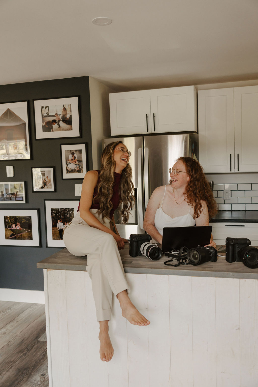 Morgan and Kayla, the photographers behind Maritime Brand House